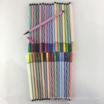 36 färgpenna tvättbar akvarell filtpenna